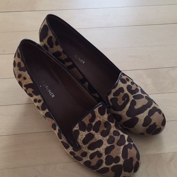 donald pliner leopard shoes